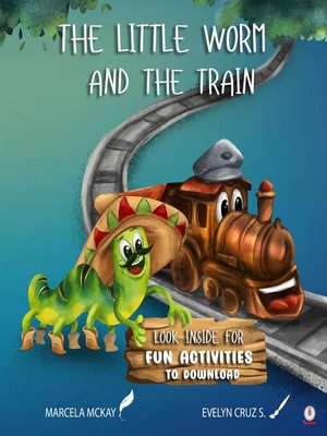 cover image of The Little Worm and the Train